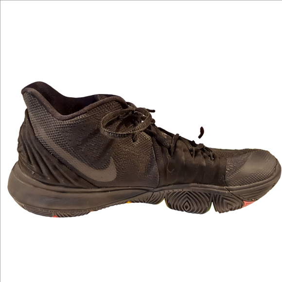 Nike Kyrie 5 Black Rainbow Soles Size 12.5 - Picture 9 of 12